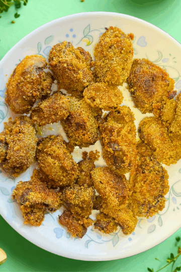 Shallow Fried Mushrooms