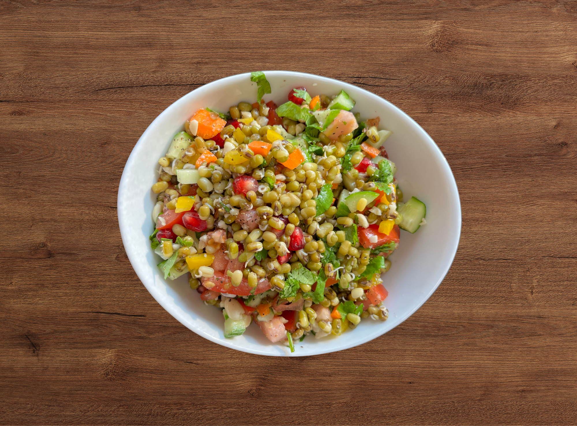 Sprouted Moong salad