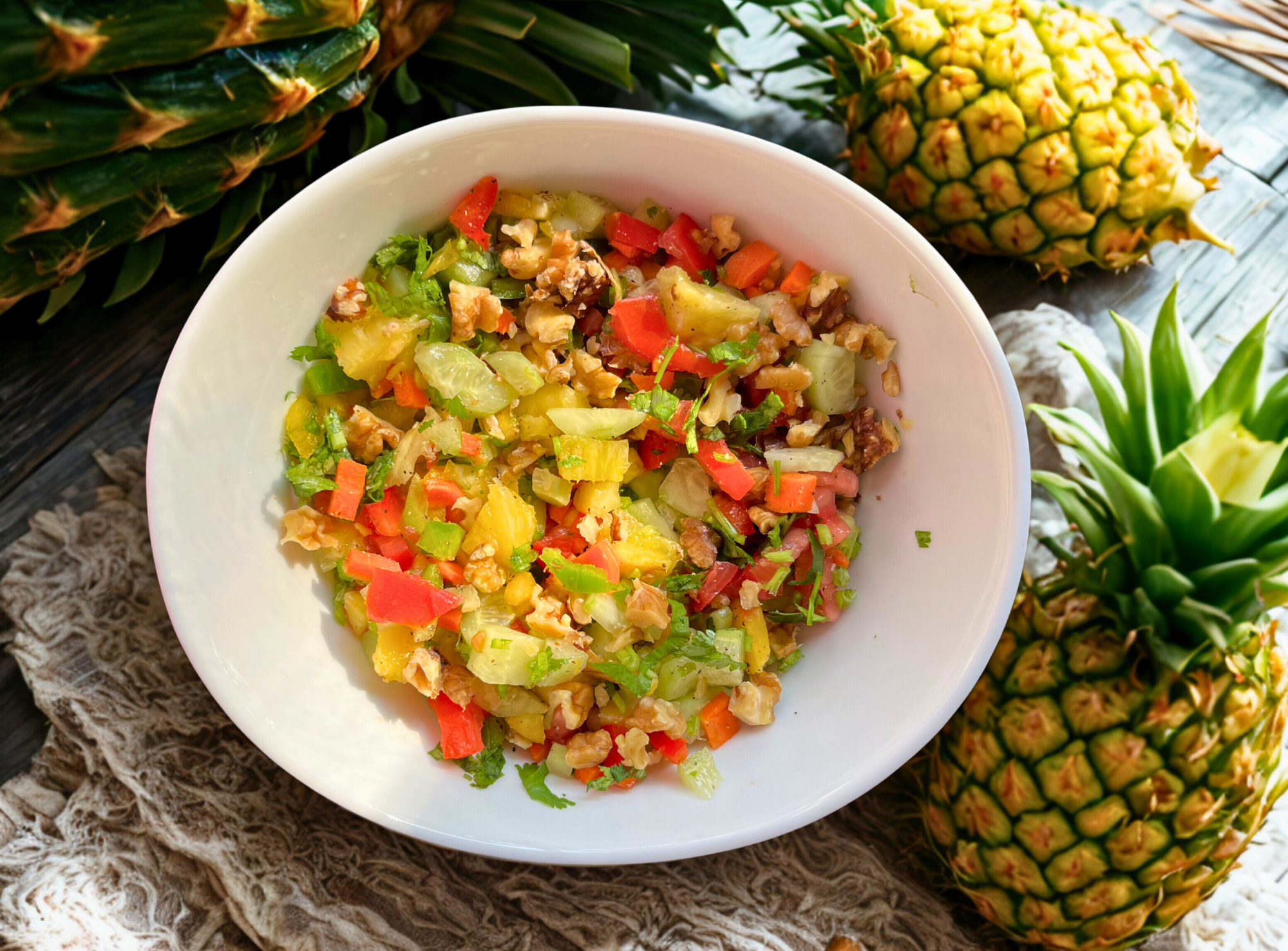 Refreshing Pineapple Salad
