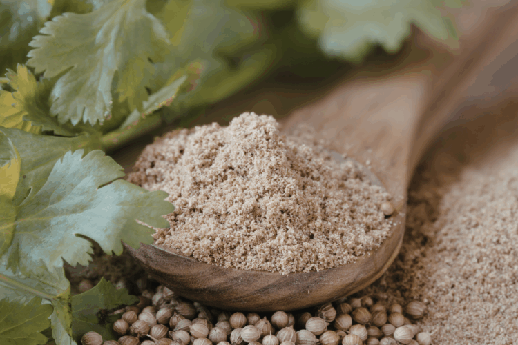 How to Make Roasted Coriander Seed Powder