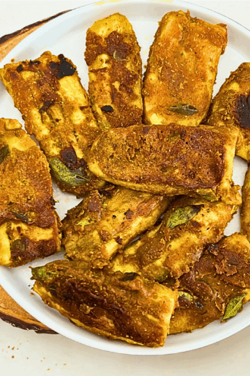 Raw Banana Shallow Fry