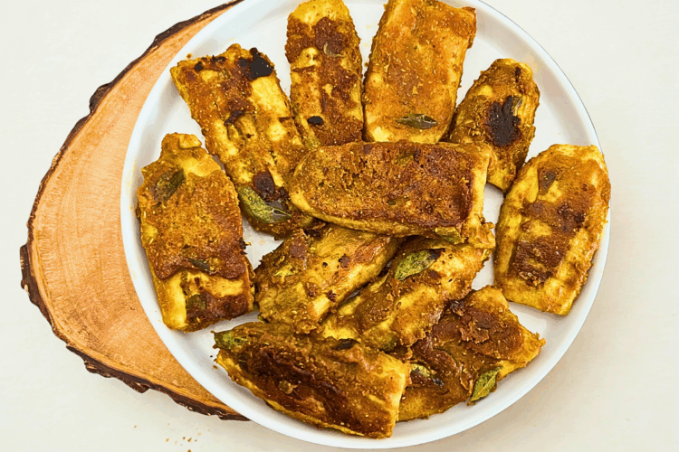 Raw Banana Shallow Fry