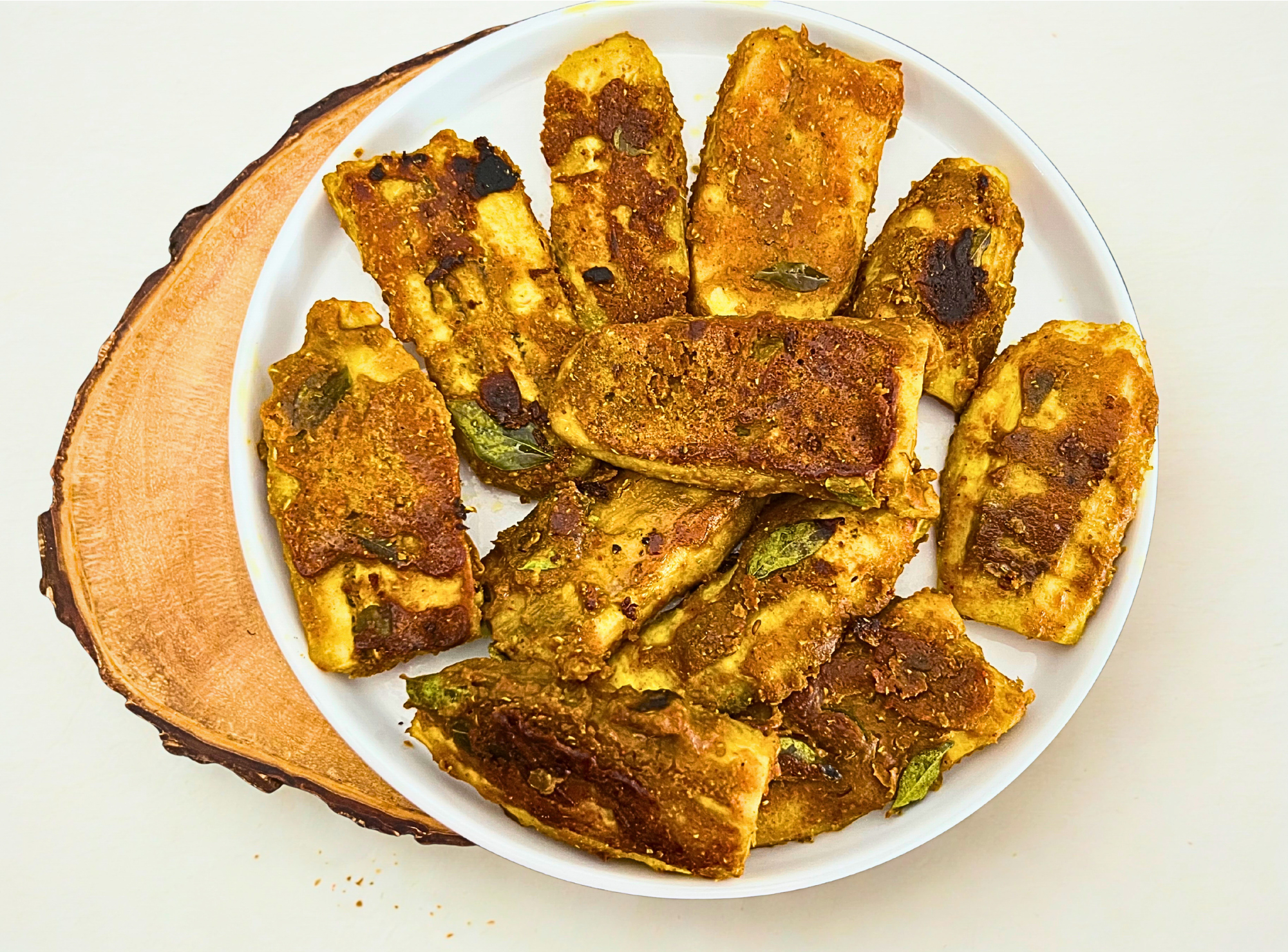 Raw Banana Shallow Fry