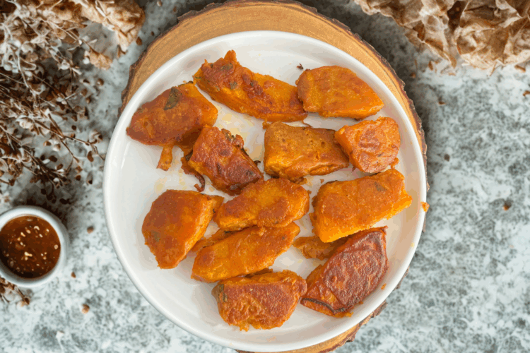 Shallow Fried Pumpkin