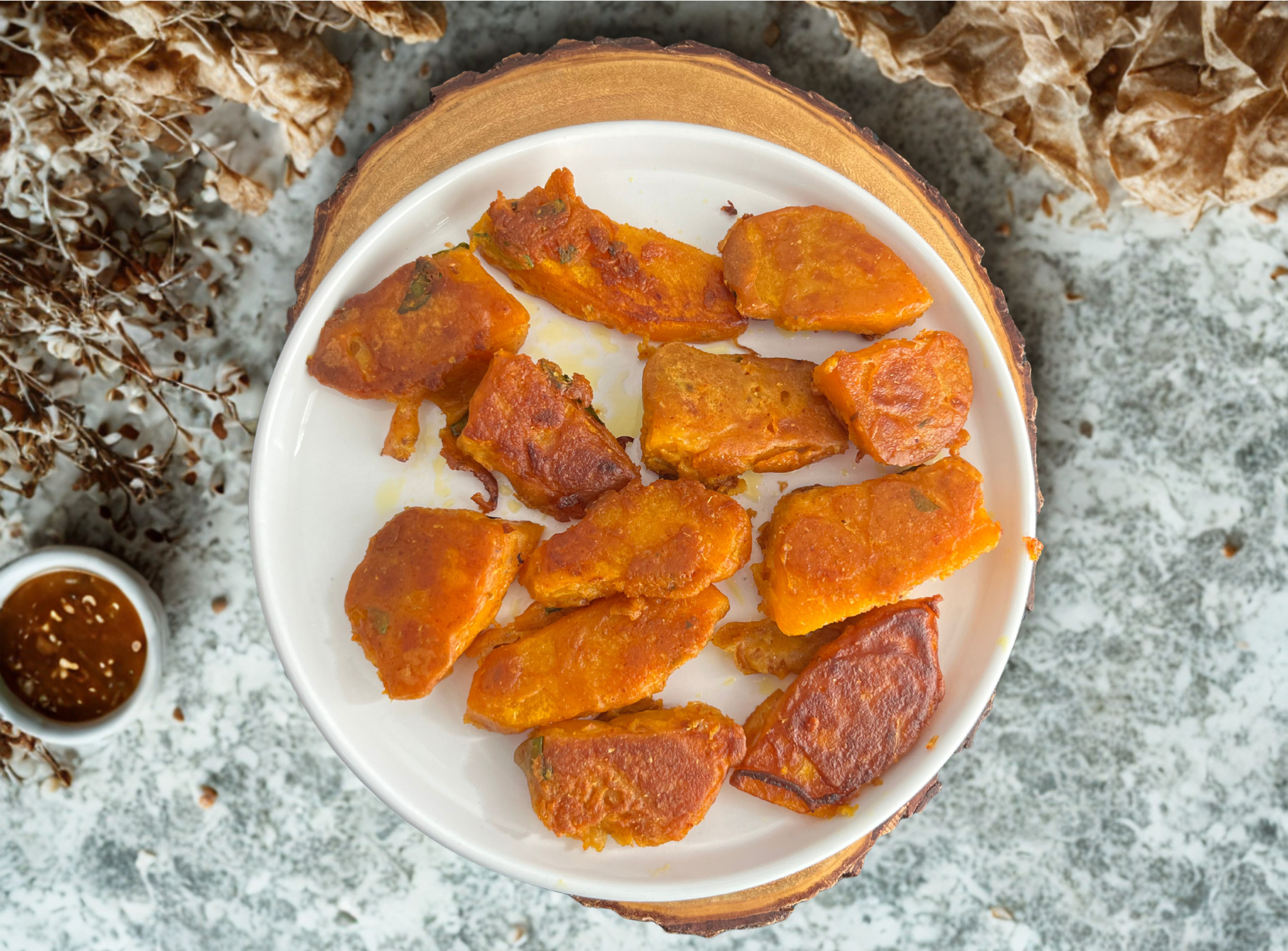 Shallow Fried Pumpkin